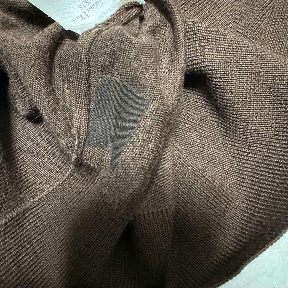 Dior (Damaged) Women's Brown Turtleneck Sweater - Picture 14 of 16
